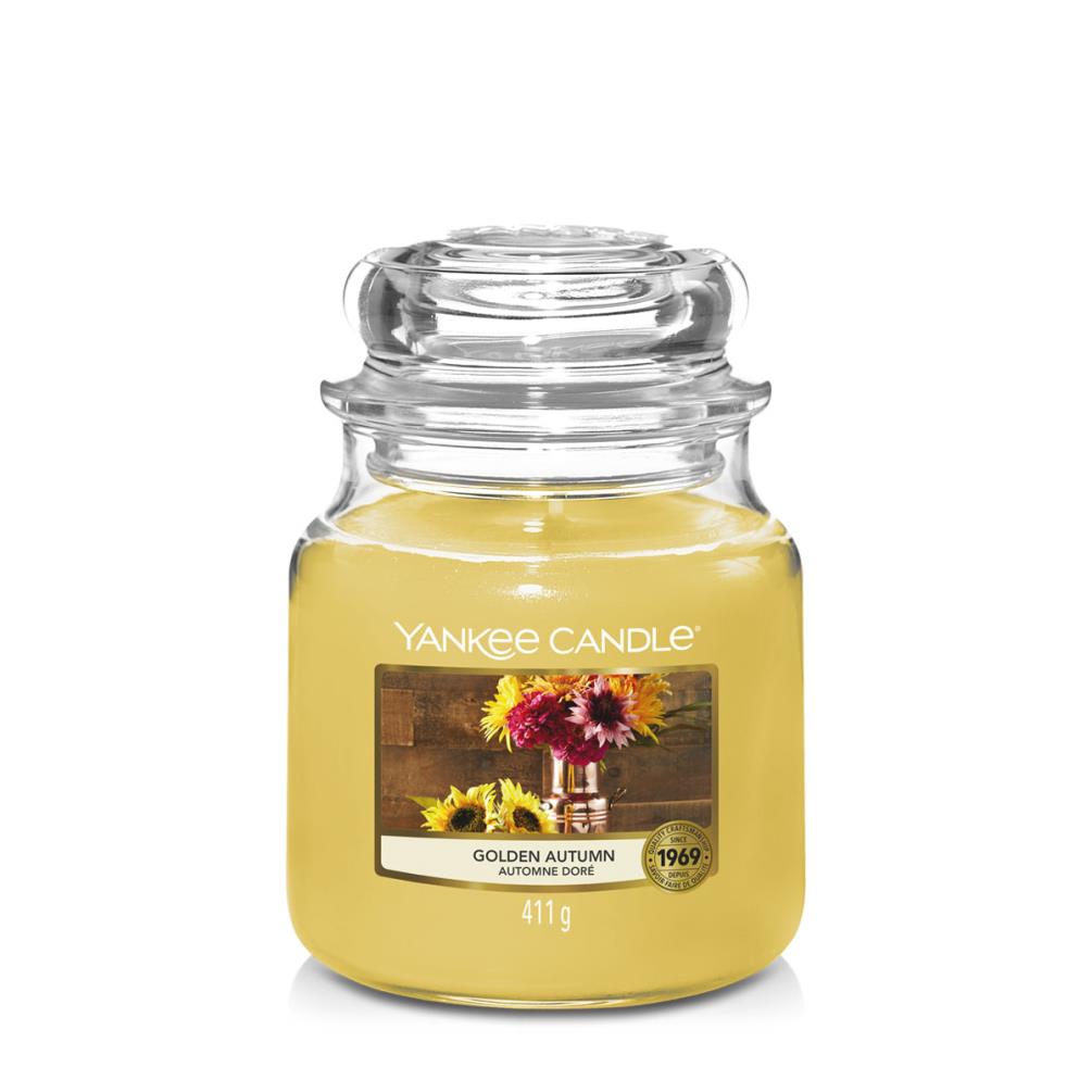 Yankee Candle Golden Autumn Medium Jar £12.41